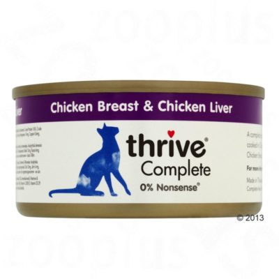 Thrive Complet (blanc de poulet, blanc de poulet et foie, thon et saumon)